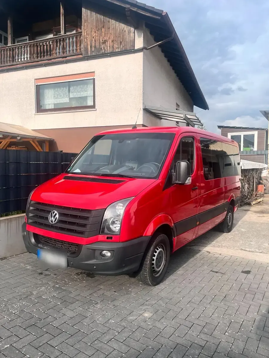 Gebraucht VW Crafter 170 PS (125 kW) 2014 Rot Van