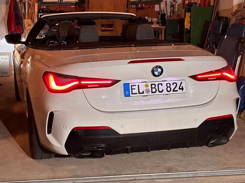 Weiß Gebraucht 2021 BMW 440 M Sport Cabrio | 47.900 € (Fairer Preis) - Bild 1/4