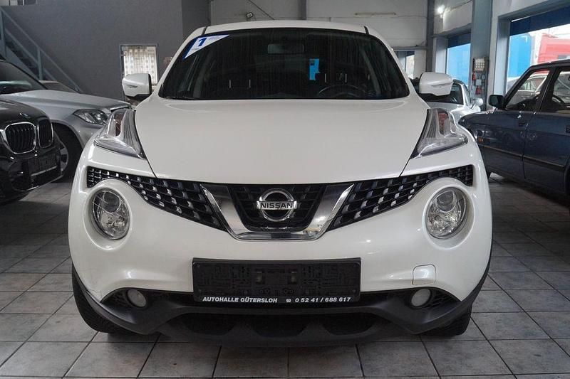 Gebraucht Nissan Juke Acenta 110 PS (80 kW) 2014 Weiß SUV