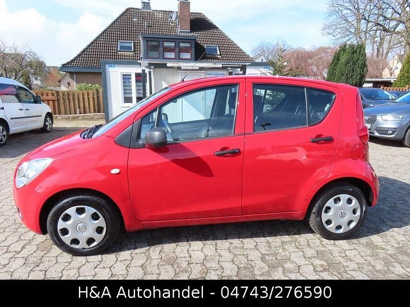 Gebraucht Opel Agila Basis 65 PS (47 kW) 2009 Rot Kleinwagen