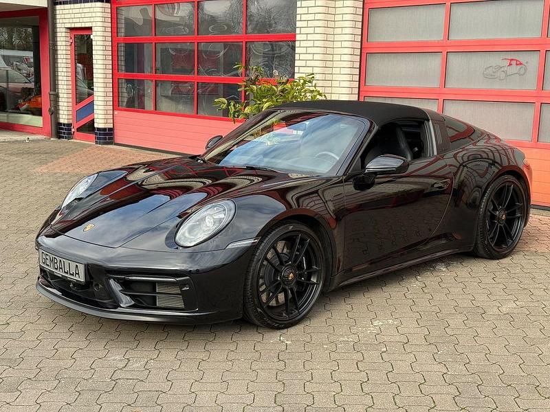 Schwarz Gebraucht 2022 Porsche 911 Targa 4 Cabrio | 165.992 € (Guter Preis) - Bild 1/4