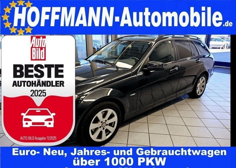 Schwarzmet. (metallic) Gebraucht 2012 Mercedes C200 Classic Limousine | 5.300 € (Superpreis) - Bild 1/4