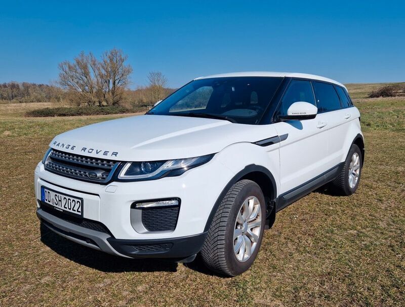 Weiß Gebraucht 2015 Land Rover Range Rover evoque SUV | 17.900 € (Guter Preis) - Bild 1/4