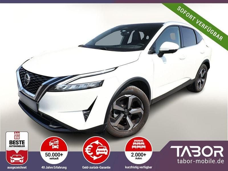 Weiss Gebraucht 2021 Nissan Qashqai Tekna SUV | 23.488 € (Guter Preis) - Bild 1/4
