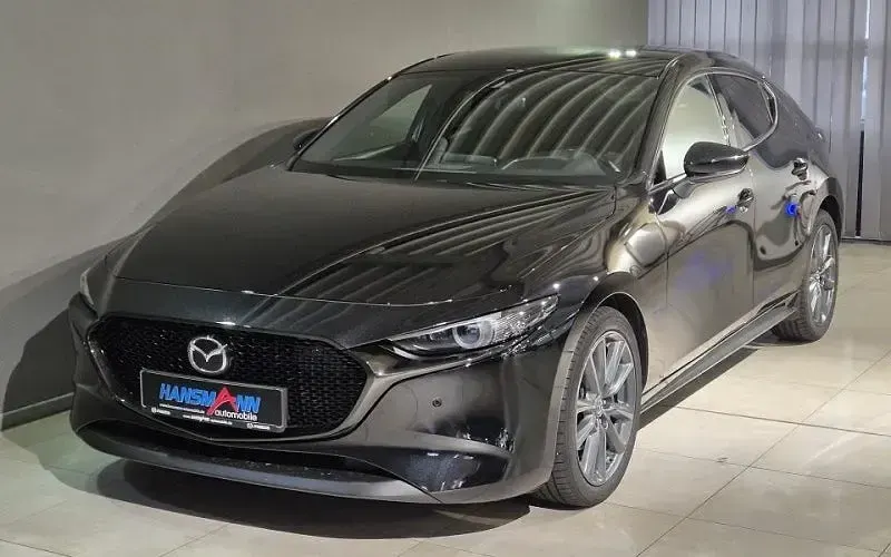 Używany Mazda 3 Selection 150 KM (110 kW) 2021 Czarny Sedan/Limuzyna