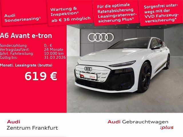 Gletscherweiß metallic Gebraucht 2025 Audi A6 e-tron Ambiente Kombi | 69.099 € (Guter Preis) - Bild 1/3