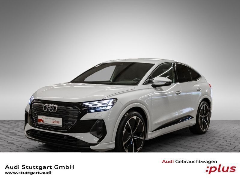 Gletscherweiß metallic Gebraucht 2022 Audi Q4 Sportback e-tron Ambiente SUV | 33.540 € (Etwas zu teuer) - Bild 1/4
