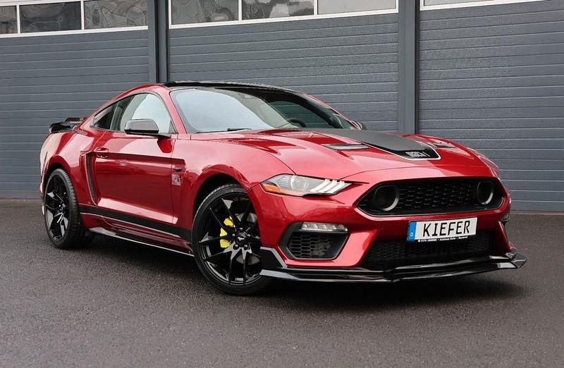 Rot Gebraucht 2021 Ford Mustang Mach 1 Coupé | 29.950 € (Fairer Preis) - Bild 1/4