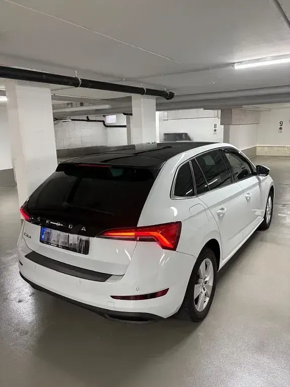 Gebraucht Skoda Scala Style 150 PS (110 kW) 2021 Weiß Kleinwagen
