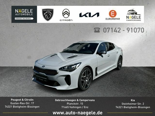 Grey metallic Gebraucht 2021 Kia Stinger Limousine | 42.200 € (Fairer Preis) - Bild 1/3