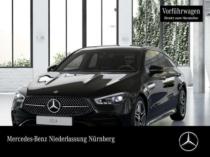 Schwarz Gebraucht 2025 Mercedes CLA200 AMG Limousine | 44.500 € - Bild 1/4