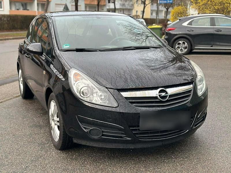 Gebraucht Opel Corsa 80 PS (58 kW) 2008 Schwarz Kleinwagen