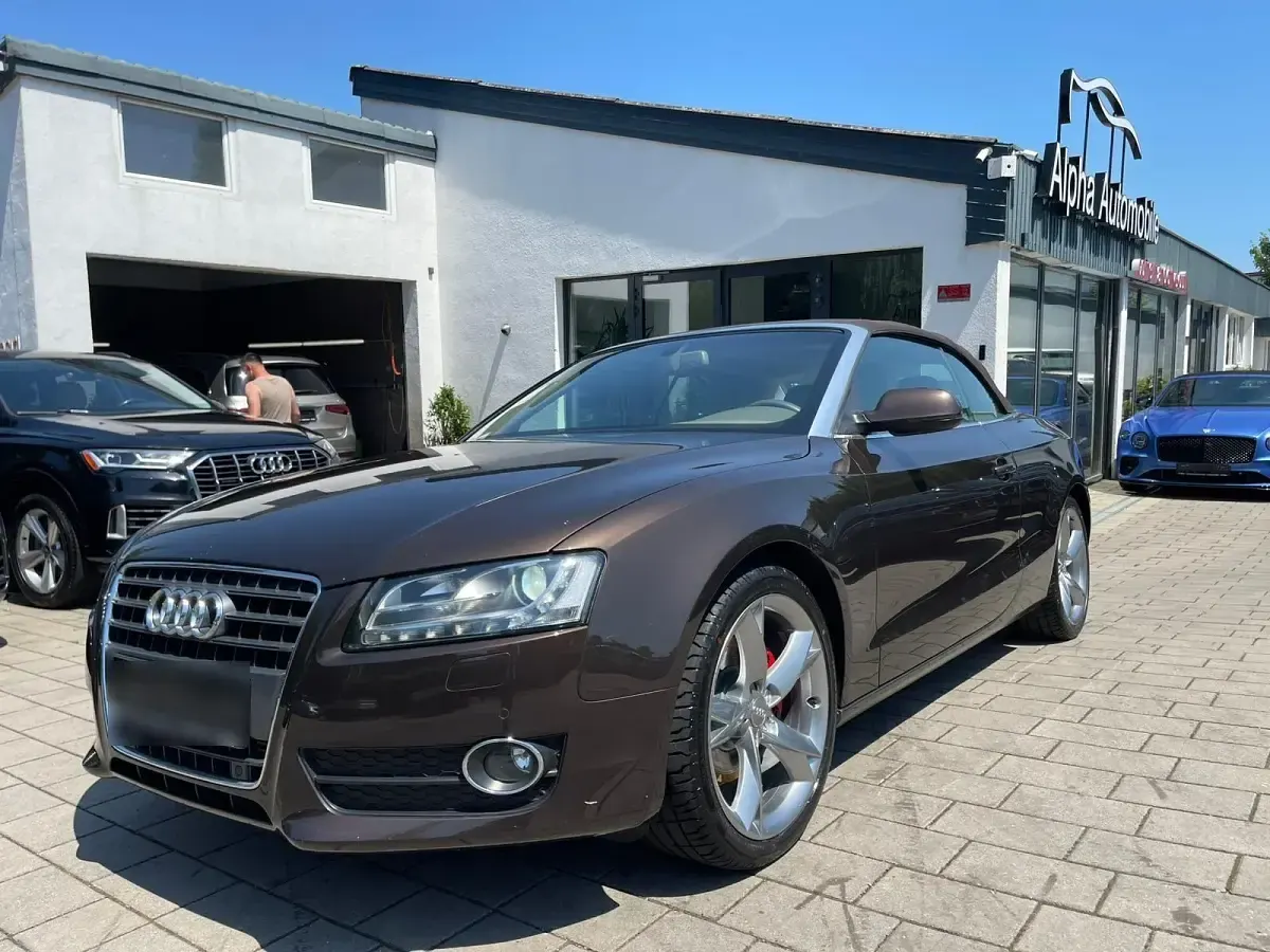 Gebraucht Audi A5 Cabriolet 211 PS (155 kW) 2011 Braun Cabrio