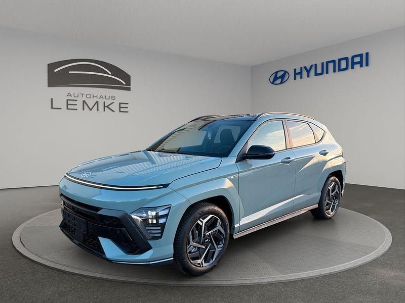Neu Hyundai Kona N Line 170 PS (125 kW) 2025 Mirage green SUV