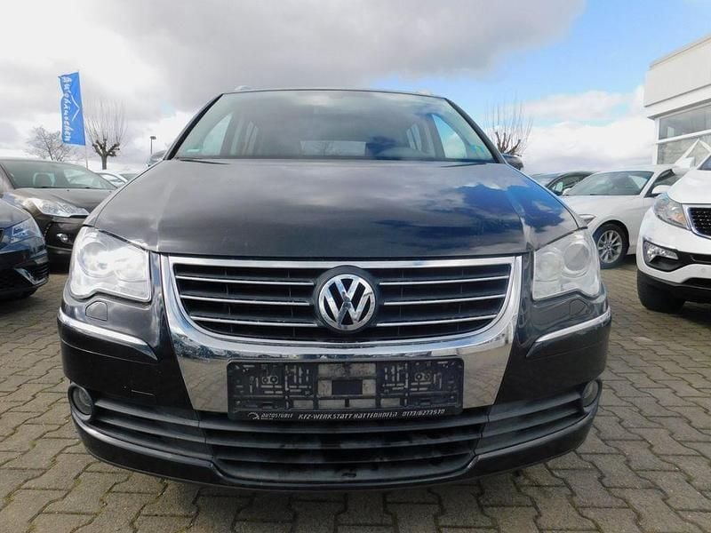 Gebraucht VW Touran Highline 140 PS (102 kW) 2007 Schwarz Van / Kleinbus