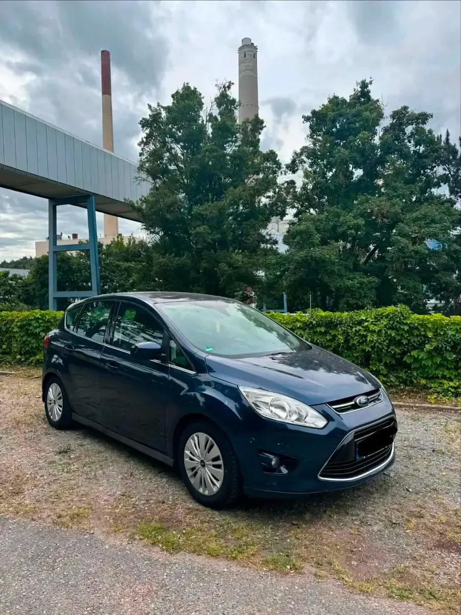 Gebraucht Ford C-MAX 125 PS (91 kW) 2018 Blau Van / Kleinbus