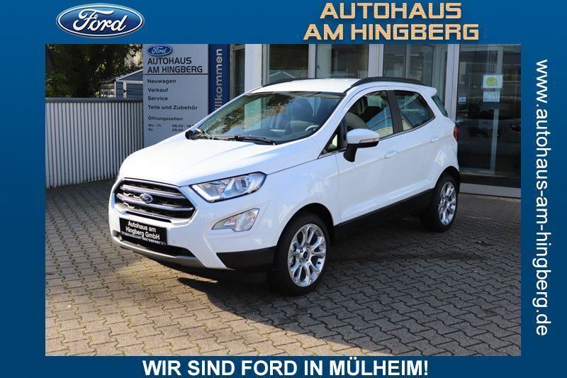 Weiß Gebraucht 2022 Ford Ecosport Titanium SUV | 18.990 € (Fairer Preis) - Bild 1/4