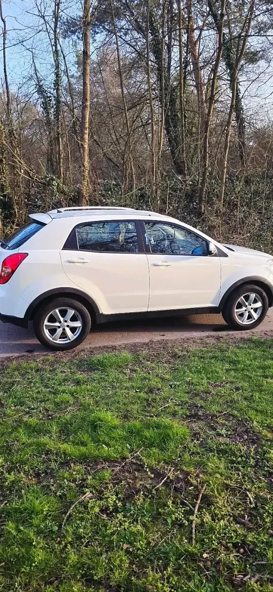 Gebraucht SsangYong Korando 176 PS (129 kW) 2012 Weiß SUV