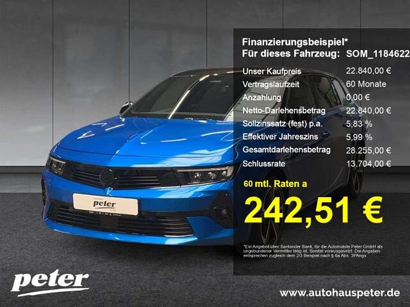 Gebraucht Opel Astra GS Line 131 PS (96 kW) 2024 Blau/typ aussenverkleidung dr Kombi
