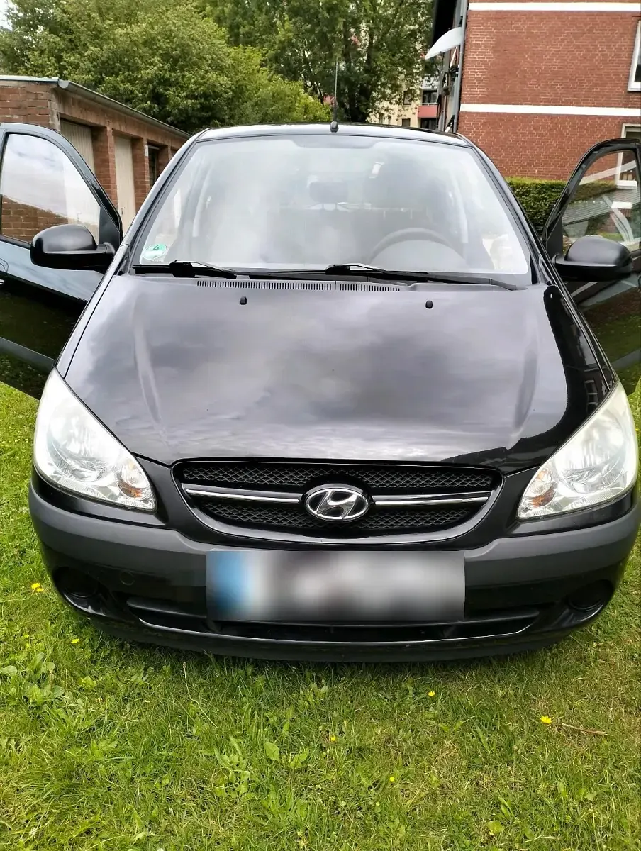 Gebraucht Hyundai Getz 69 PS (50 kW) 2009 Schwarz Kleinwagen