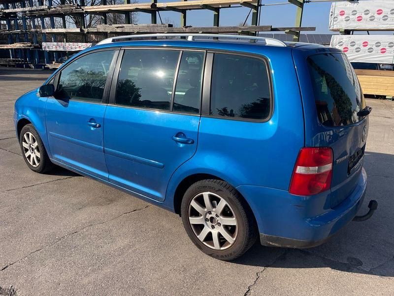 Gebraucht VW Touran Highline 116 PS (85 kW) 2003 Blau Van / Kleinbus
