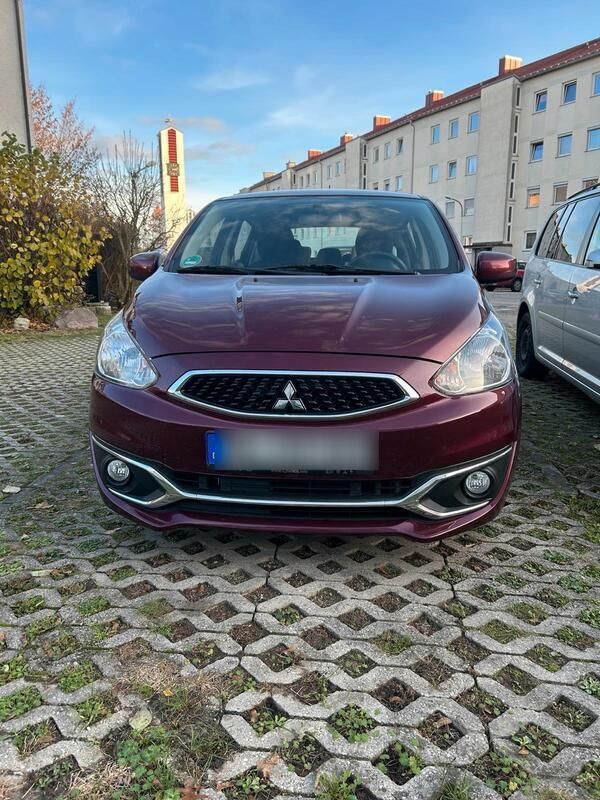 Rot Gebraucht 2018 Mitsubishi Space Star Kleinwagen | 5.450 € (Superpreis) - Bild 1/4