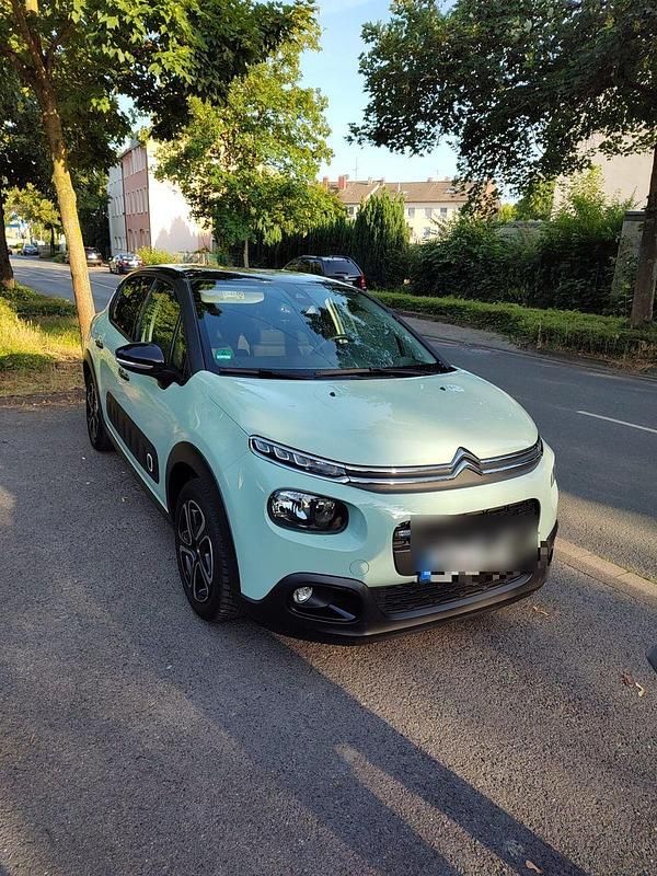 Gebraucht Citroën C3 PureTech 83 PS (61 kW) 2017 Grün Kleinwagen