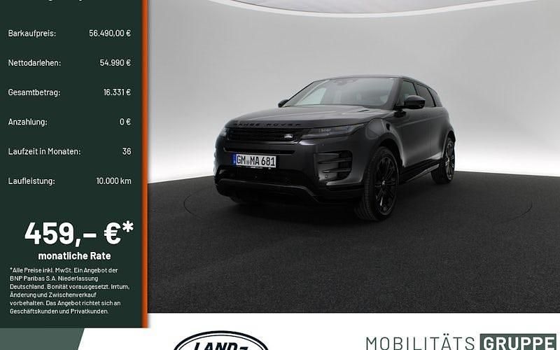 Grau Gebraucht 2025 Land Rover Range Rover evoque SE Dynamic SUV | 56.490 € (Etwas zu teuer) - Bild 1/4