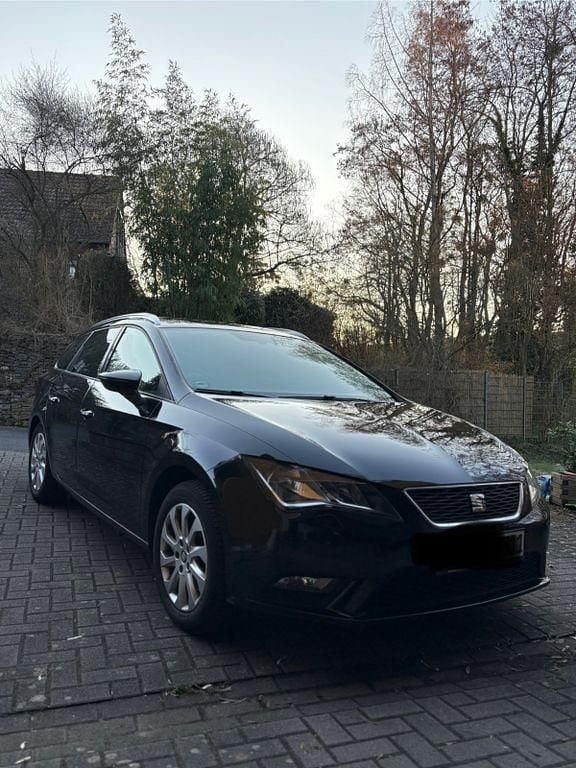 Gebraucht Seat Leon ST Style 125 PS (91 kW) 2014 Schwarz Kombi