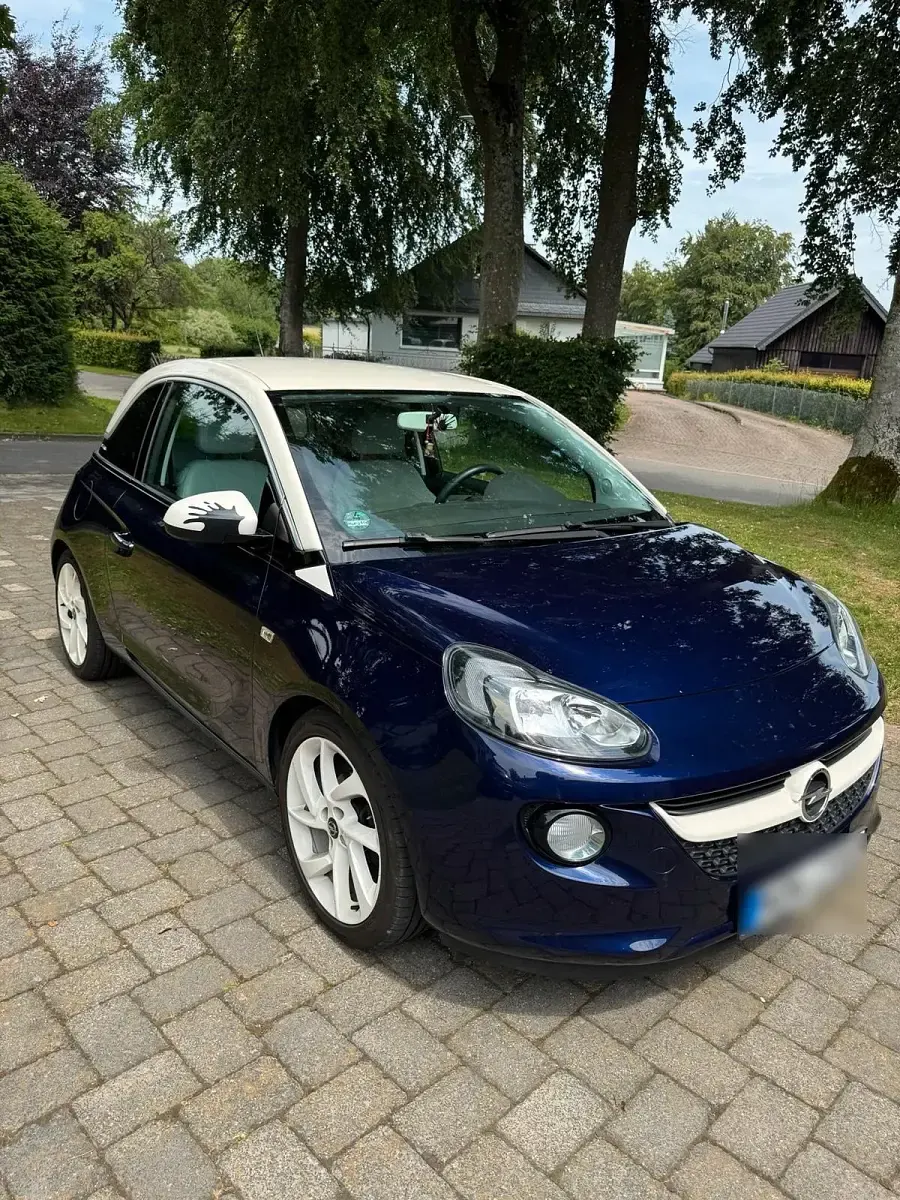 Gebraucht Opel Adam 69 PS (50 kW) 2012 Blau Kleinwagen