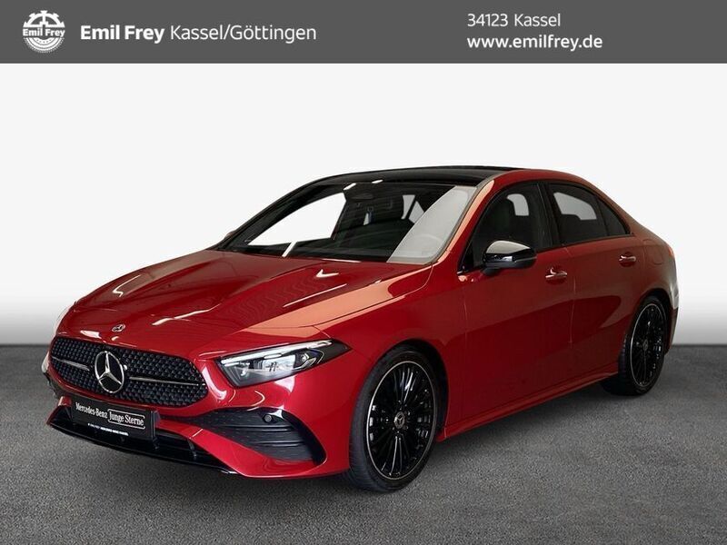 Rot Gebraucht 2024 Mercedes A220 AMG Limousine | 40.990 € (Etwas zu teuer) - Bild 1/4