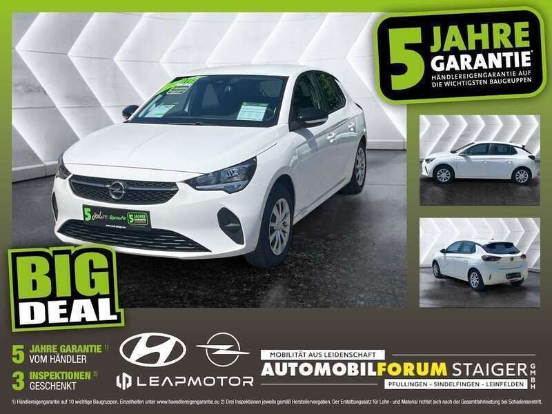 Jade weiss/arktis weiss Gebraucht 2022 Opel Corsa Edition Kleinwagen | 13.690 € (Fairer Preis) - Bild 1/2