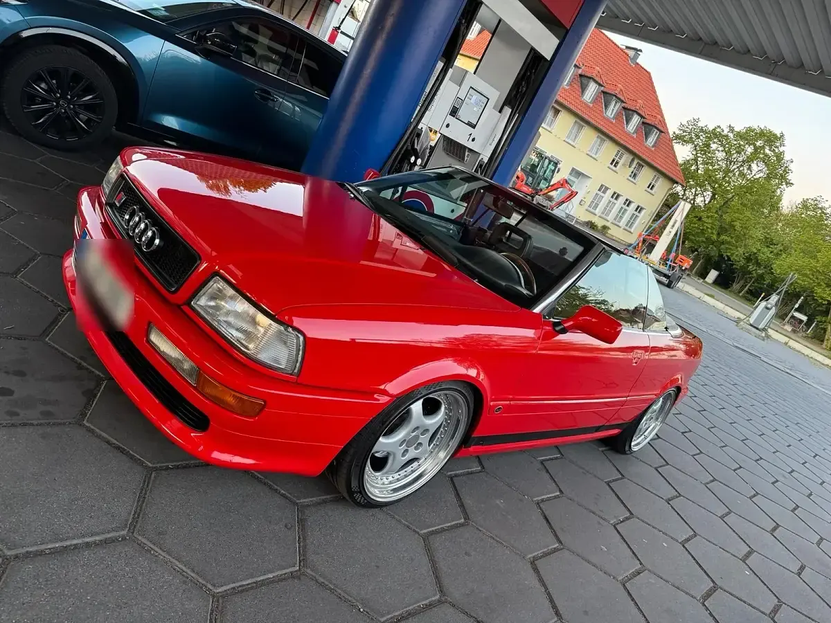 Gebraucht Audi 80 133 PS (97 kW) 1992 Rot Cabrio