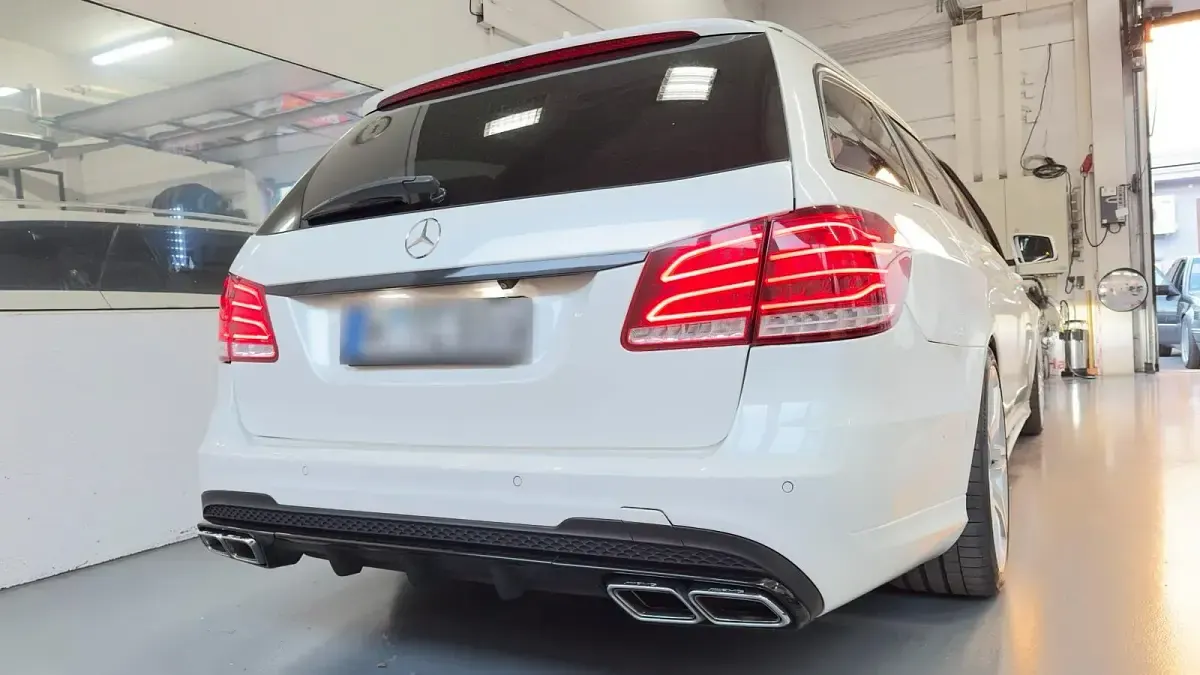 Gebraucht Mercedes E350 AMG 258 PS (189 kW) 2014 Weiß Kombi