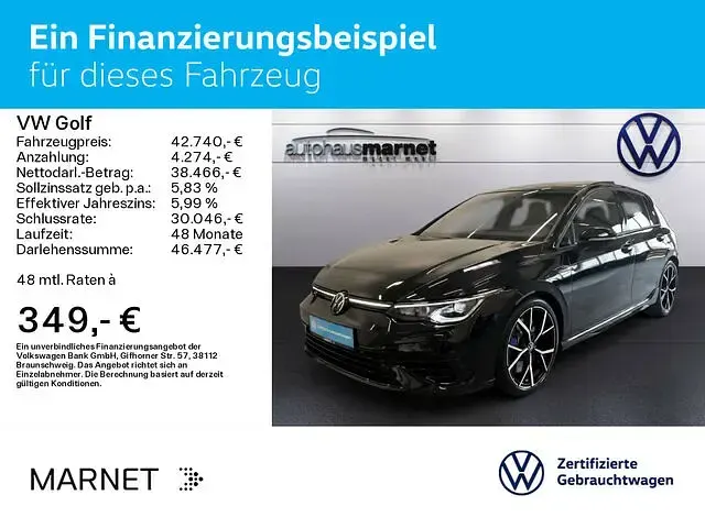 Gebraucht VW Golf VIII R 320 PS (235 kW) 2023 Deep black perleffekt Limousine