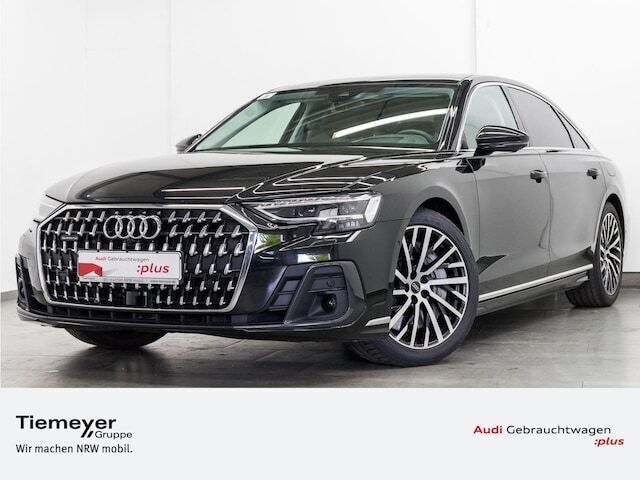 Mythosschwarz metallic Gebraucht 2023 Audi A8L Ambiente Limousine | 66.690 € (Fairer Preis) - Bild 1/4