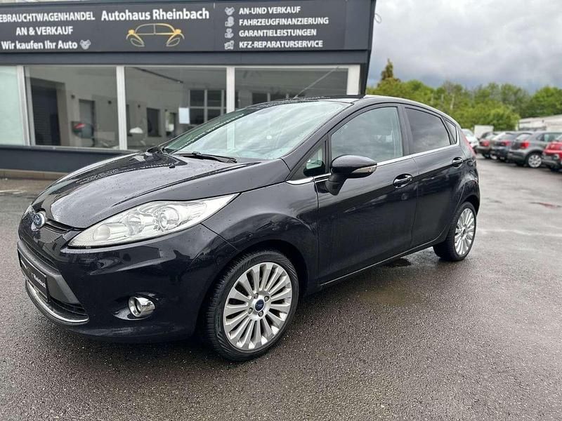 Schwarz Gebraucht 2009 Ford Fiesta Titanium Kleinwagen | 3.800 € (Fairer Preis) - Bild 1/4