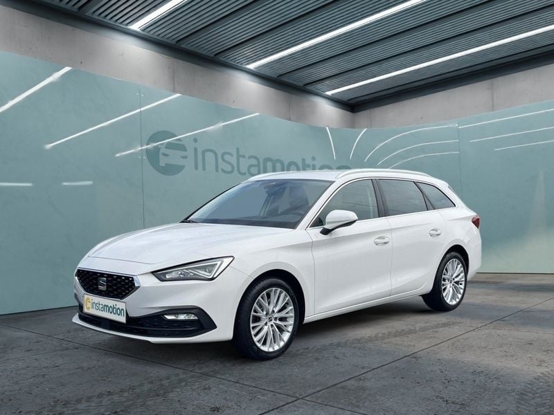 Weiß Gebraucht 2021 Seat Leon ST XCELLENCE Kombi | 21.894 € (Fairer Preis) - Bild 1/3
