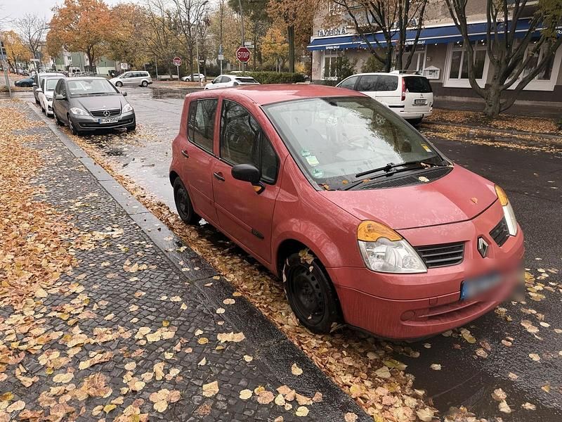 Rot Gebraucht 2004 Renault Modus Van / Kleinbus | 650 € (Guter Preis) - Bild 1/4