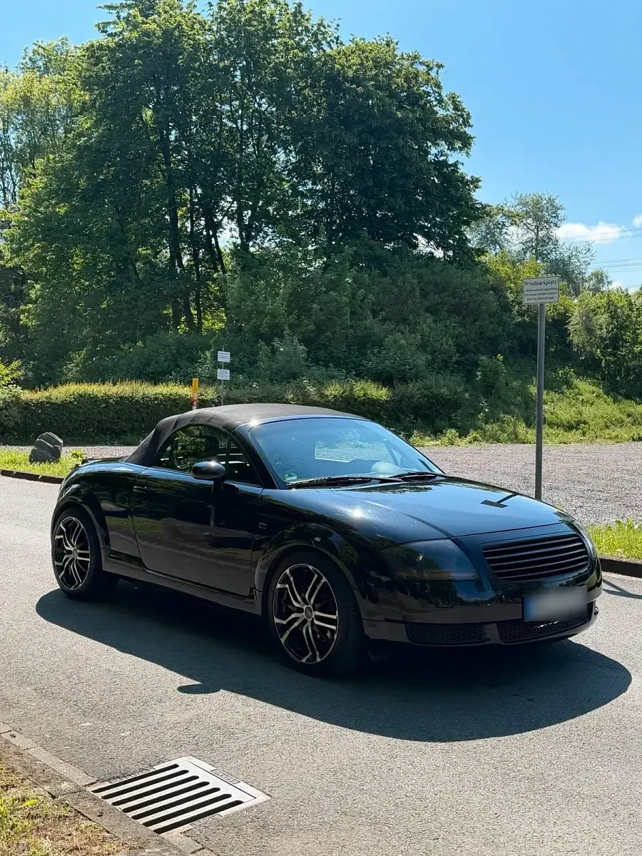 Gebraucht Audi TT Roadster 150 PS (110 kW) 2002 Schwarz Cabrio