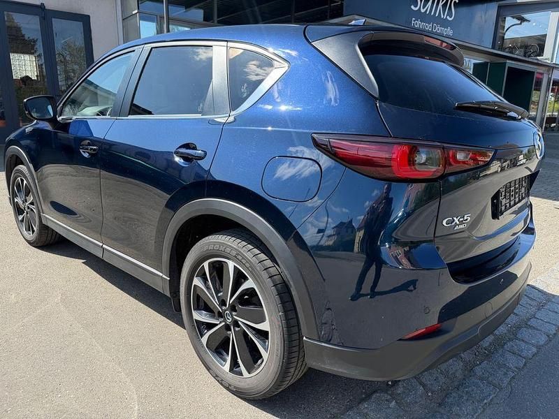 Gebraucht Mazda CX-5 Ad'Vantage 184 PS (135 kW) 2022 Blau SUV