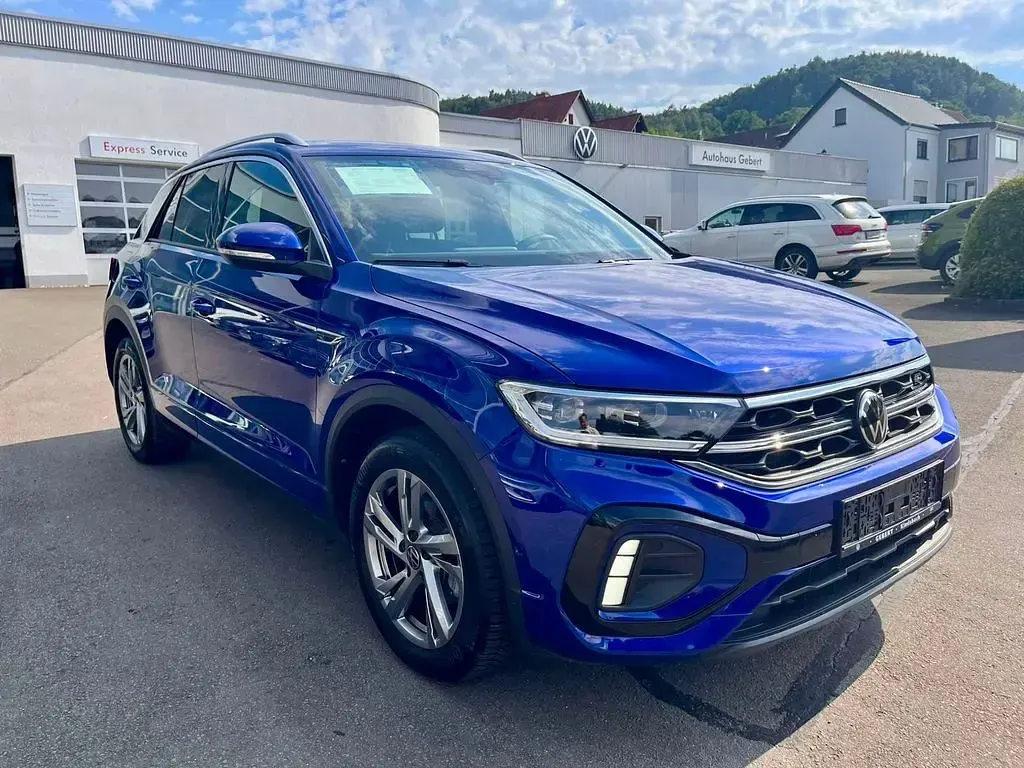 Gebraucht VW T-Roc R-line 116 PS (85 kW) 2025 Blau SUV