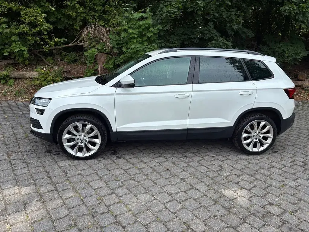 Gebraucht Skoda Karoq Style 150 PS (110 kW) 2018 Weiß SUV