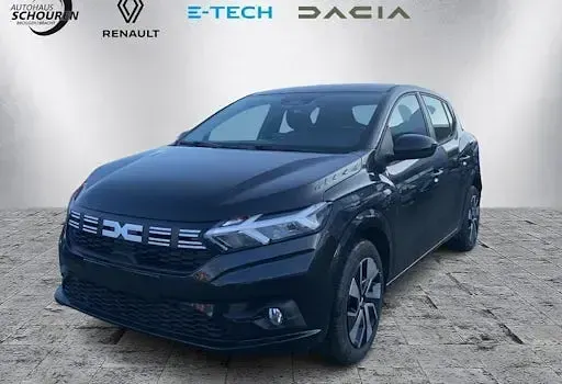 Neu Dacia Sandero Expression 101 PS (74 kW) 2025 Schwarz Kleinwagen