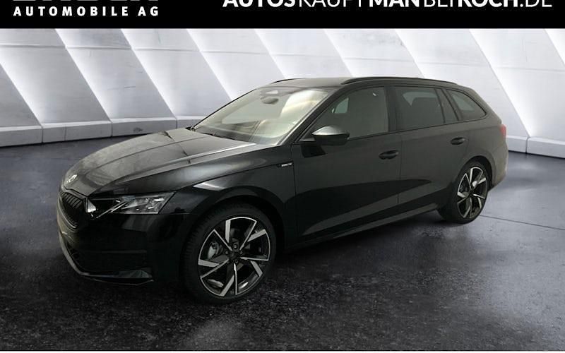 Schwarz Neu 2025 Skoda Octavia SportLine Kombi | 44.990 € - Bild 1/4