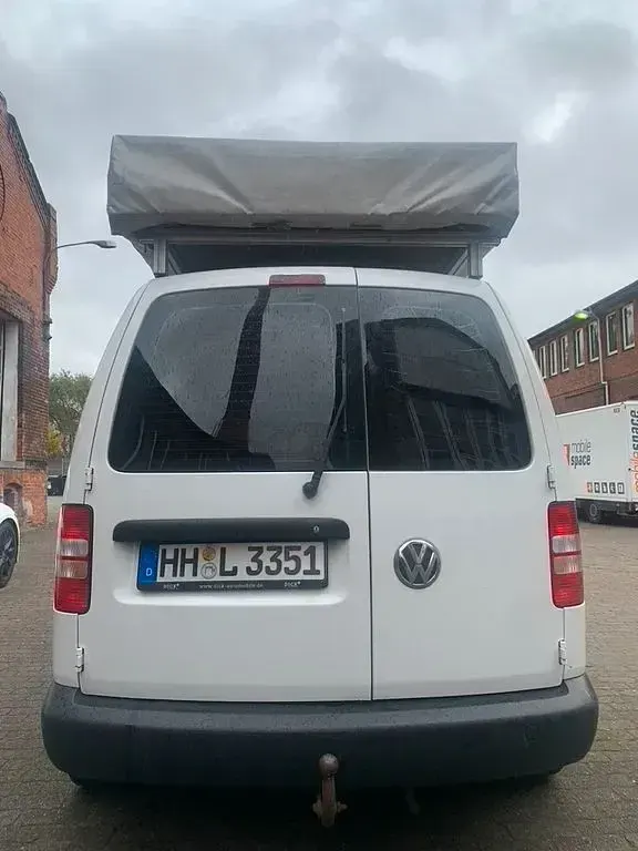 Gebraucht VW Caddy 109 PS (80 kW) 2012 Weiß Van / Kleinbus