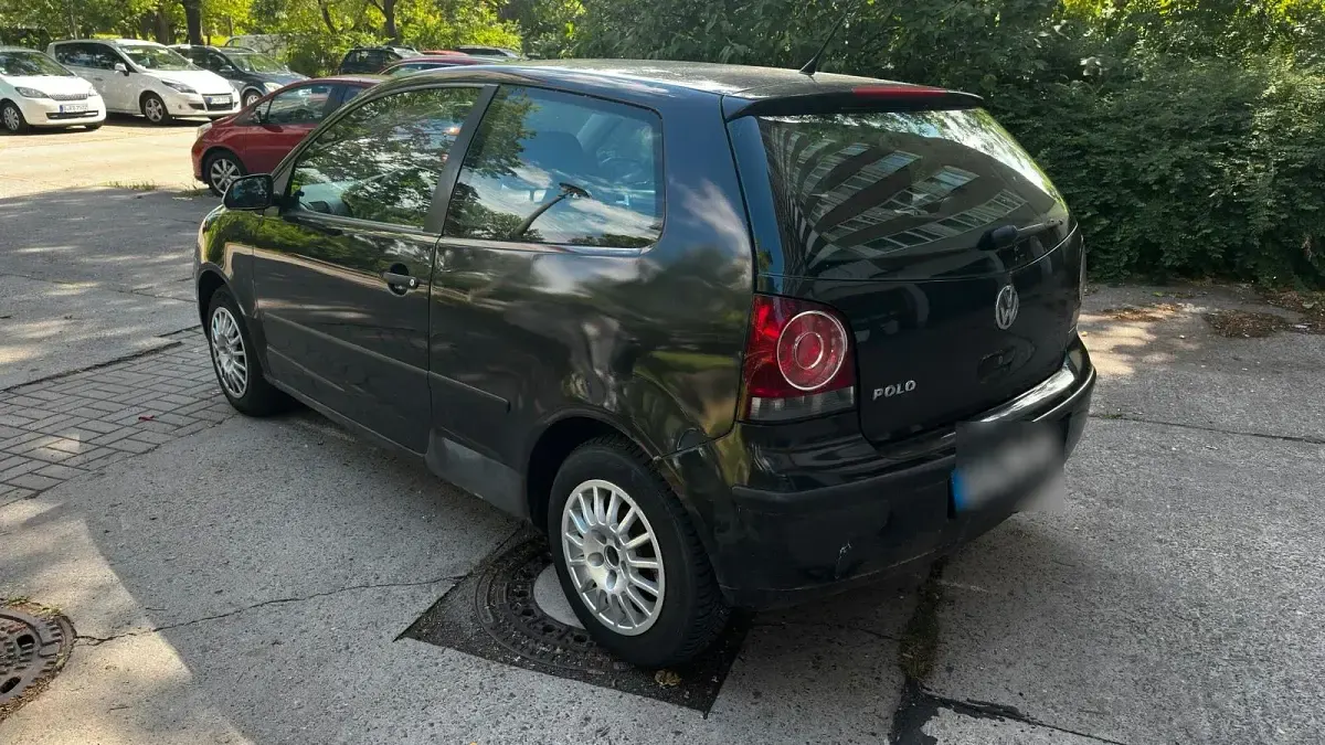 Gebraucht VW Polo 54 PS (39 kW) 2005 Schwarz Kleinwagen