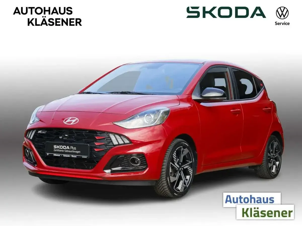 Gebraucht Hyundai i10 N Line 101 PS (74 kW) 2023 Rot Kleinwagen