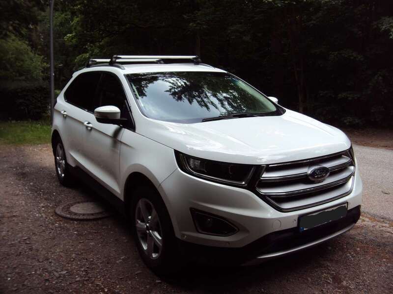 Weiß Gebraucht 2017 Ford Edge Sport SUV | 14.890 € (Superpreis) - Bild 1/4