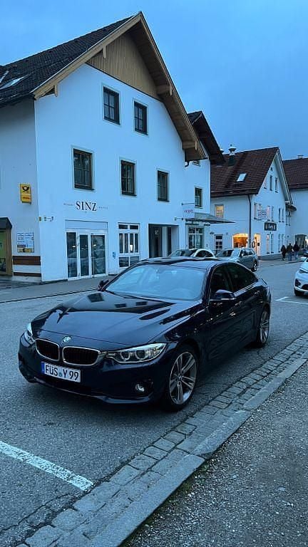 Blau Gebraucht 2015 BMW 420 Gran Coupé Sport Line Coupé | 12.999 € (Guter Preis) - Bild 1/4